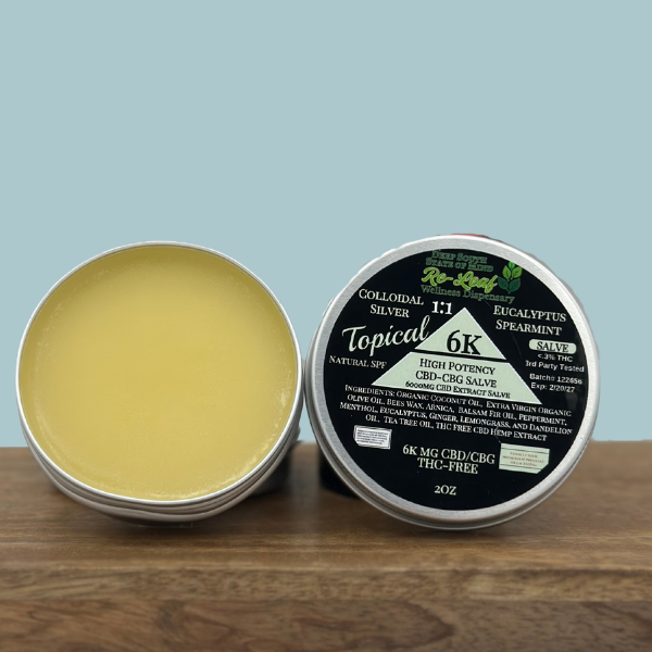 6K CBD/CBG Salve (Colloidal Silver)
